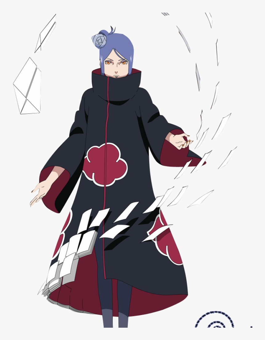 Konan Akatsuki Wallpaper 00202 By Freenarutowallpapercom - Konan Png, Transparent Png