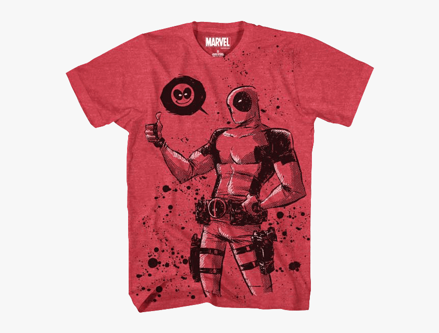 Mens Deadpool Thumbs Up T-shirt - Monster Hunter World T Shirt, HD Png Download
