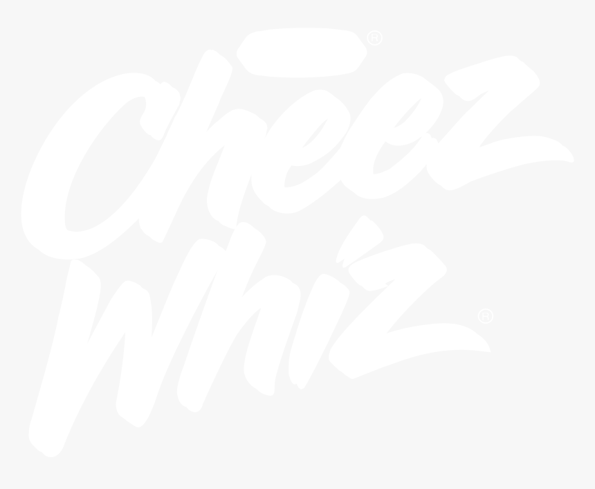 Cheez Whiz Logo Black And White - Channel 4 Logo White, HD Png Download
