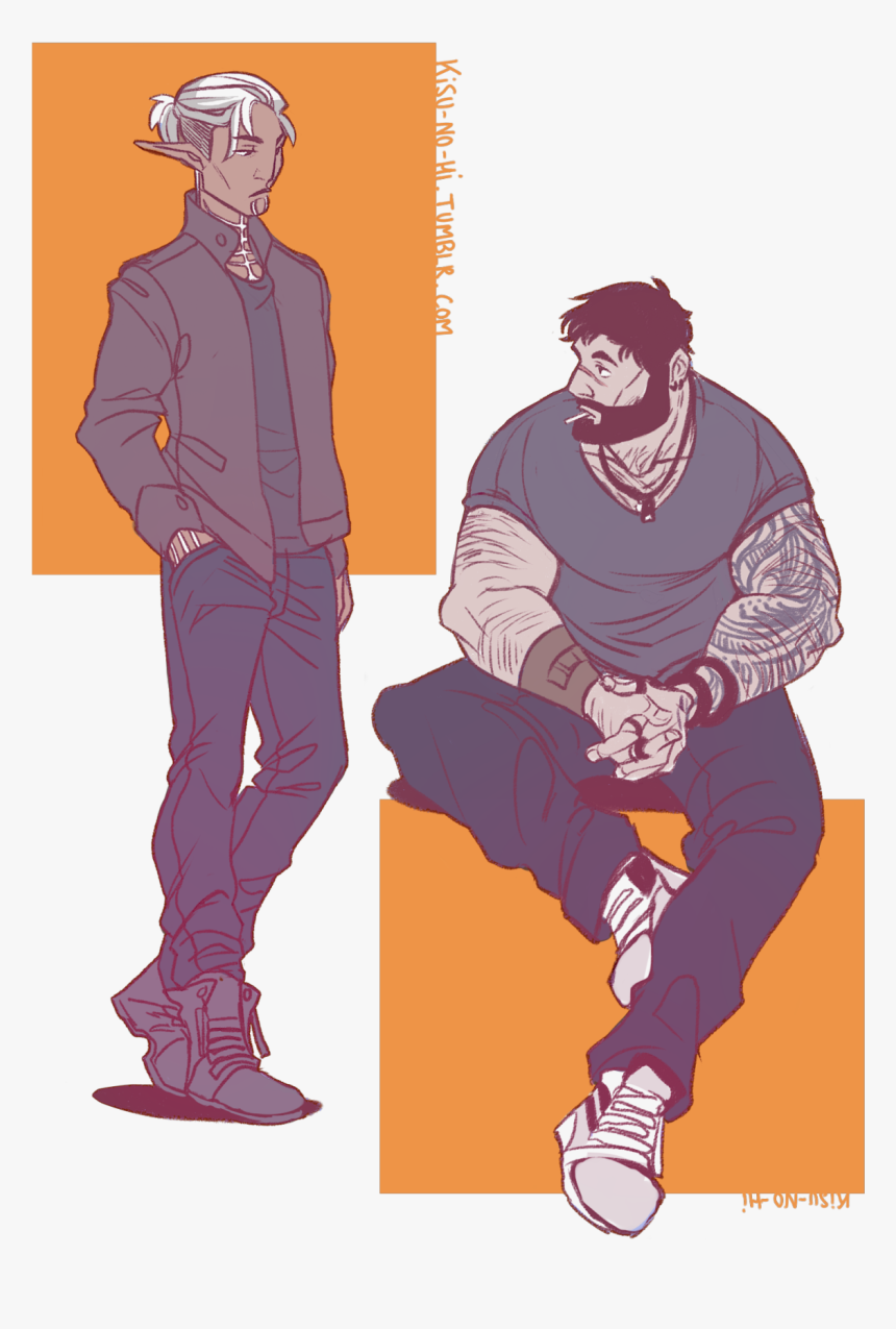 Transparent Open Mouth Png - Modern Hawke Dragon Age, Png Download