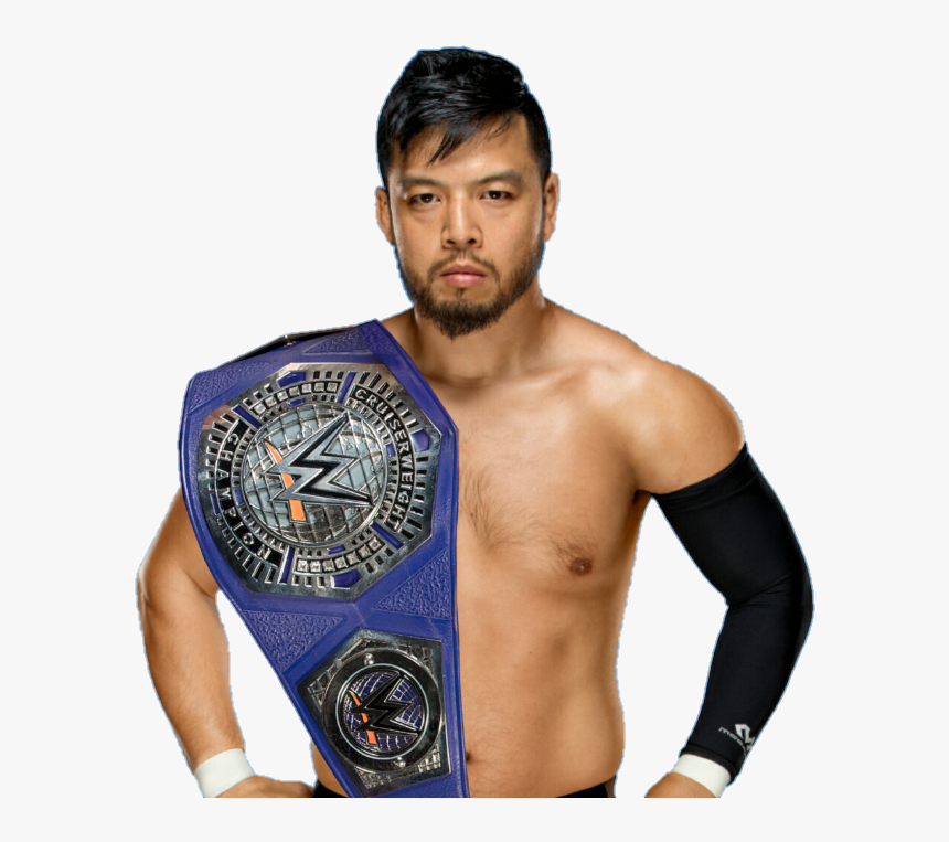 Hideo Itami Cruiserweight Champion, HD Png Download