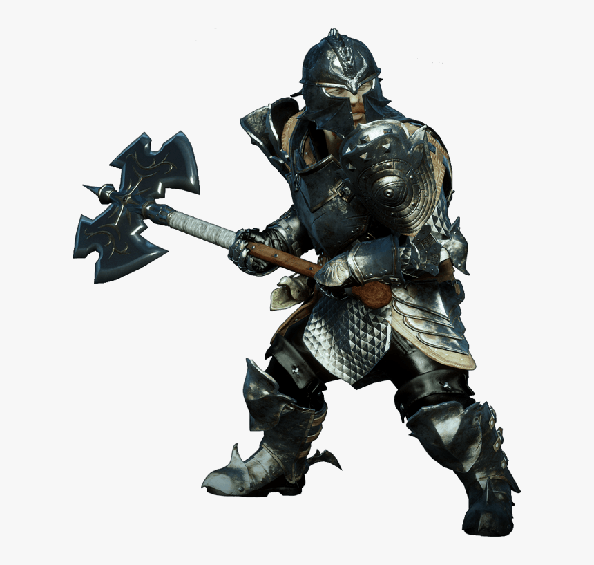 Da 02 Dwarf Male Warrior - Dragon Age Dwarf Warrior, HD Png Download