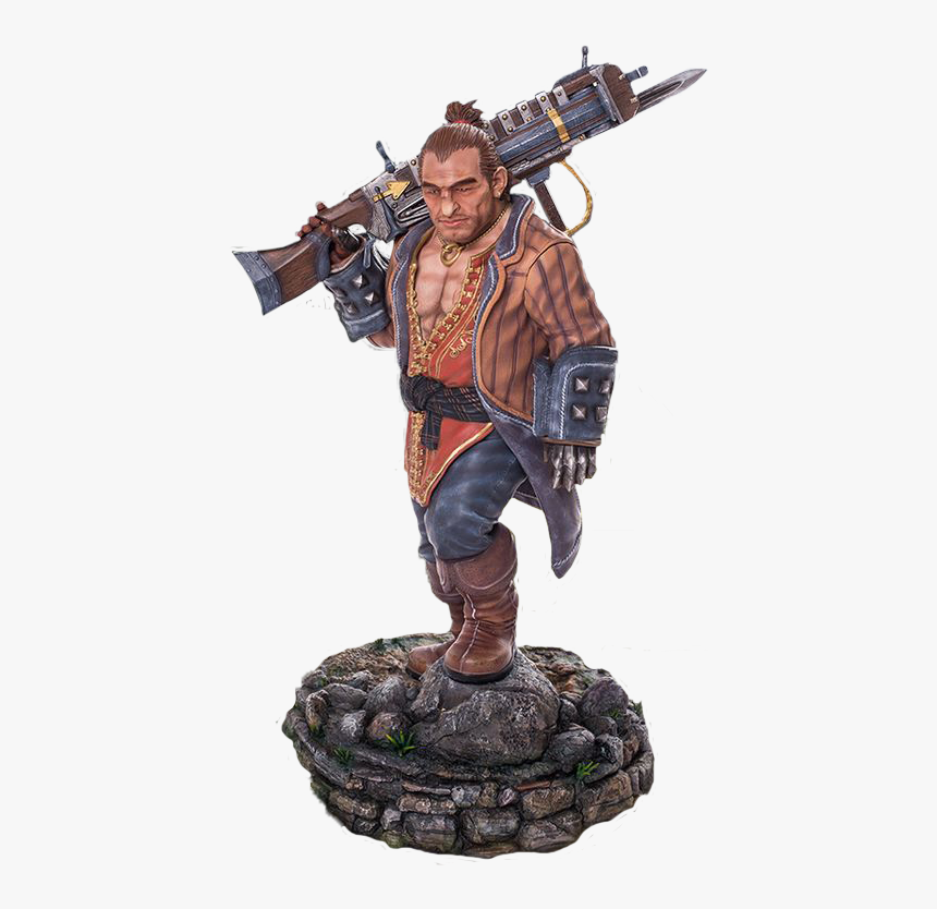 Varric 1/4 Scale Statue By Gaming Heads - Gaming Heads, HD Png Download