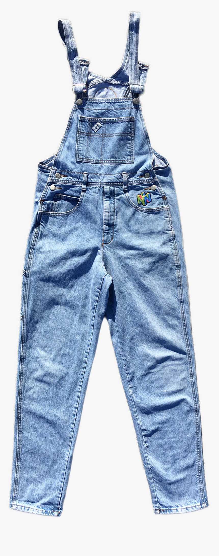 Overallsfront - One-piece Garment, HD Png Download
