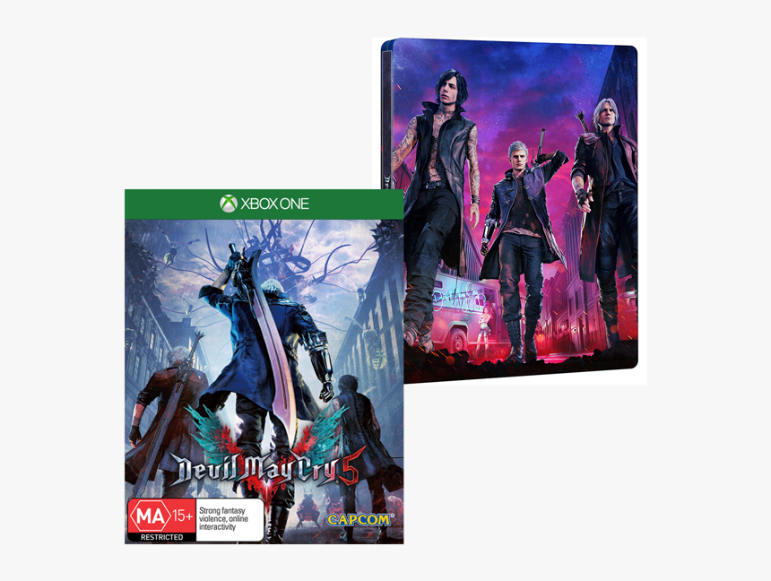Devil May Cry 5 Capa Ps4, HD Png Download