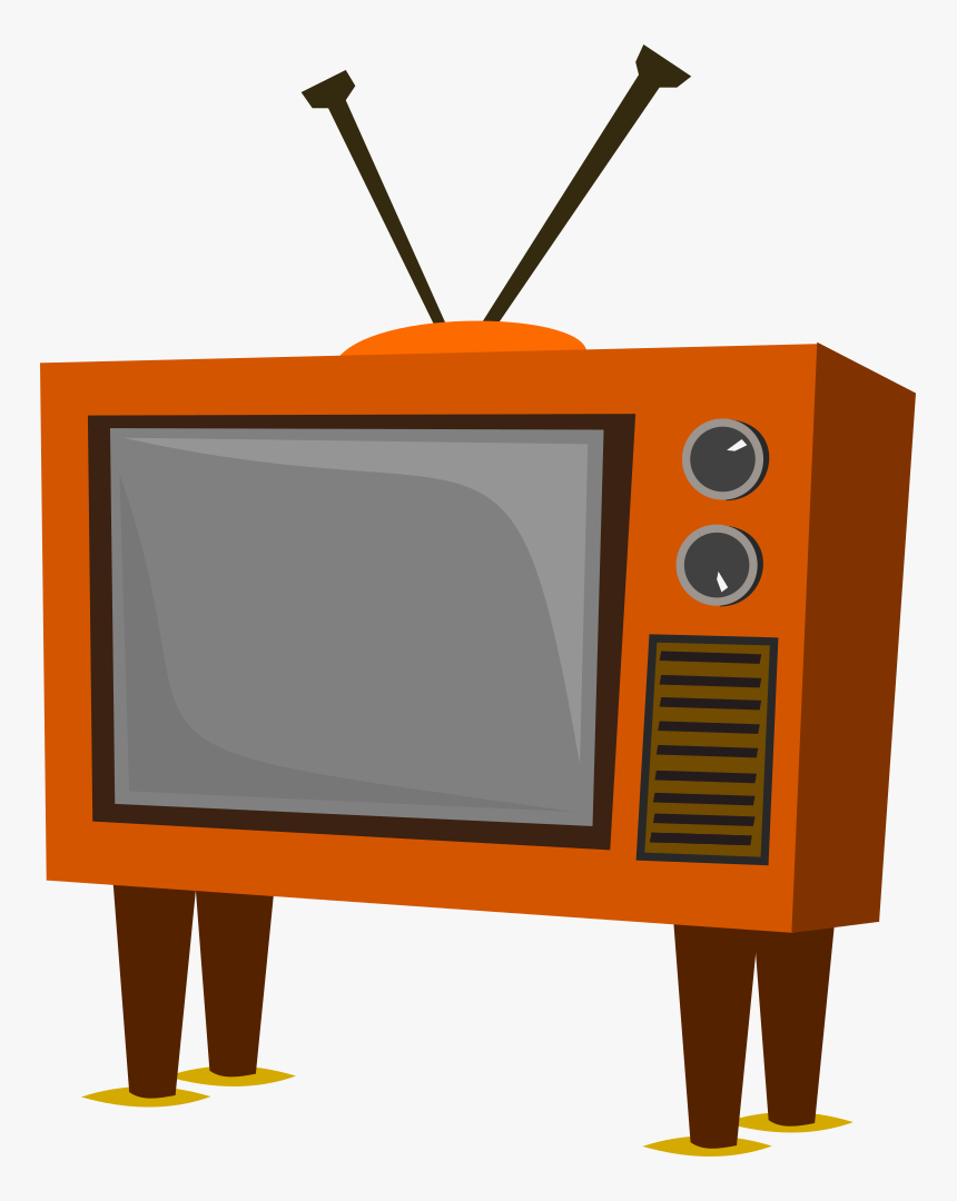 Funky Old Tv - Tv Clipart, HD Png Download