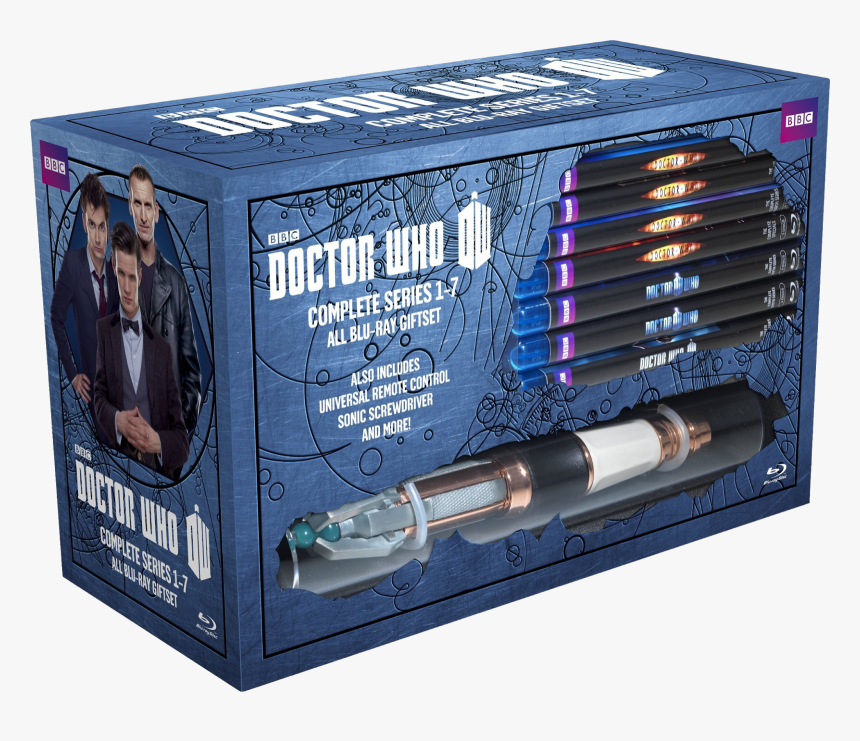 Doctor Who Blu Ray Box Set 1 7, HD Png Download