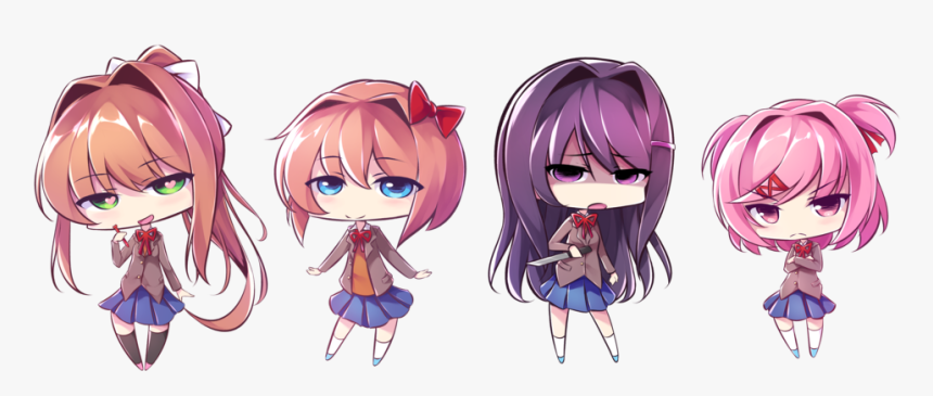 Doki Doki Literature Club Kawaii , Png Download, Transparent Png