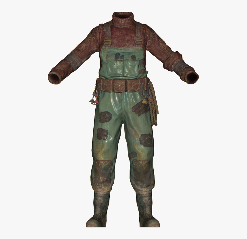 Fo4fh Fishermans Overalls - Fisherman Overalls Fallout 76, HD Png Download