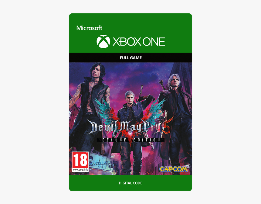Imported Dwnld51498 Large - Devil May Cry 5 Deluxe Xbox, HD Png Download