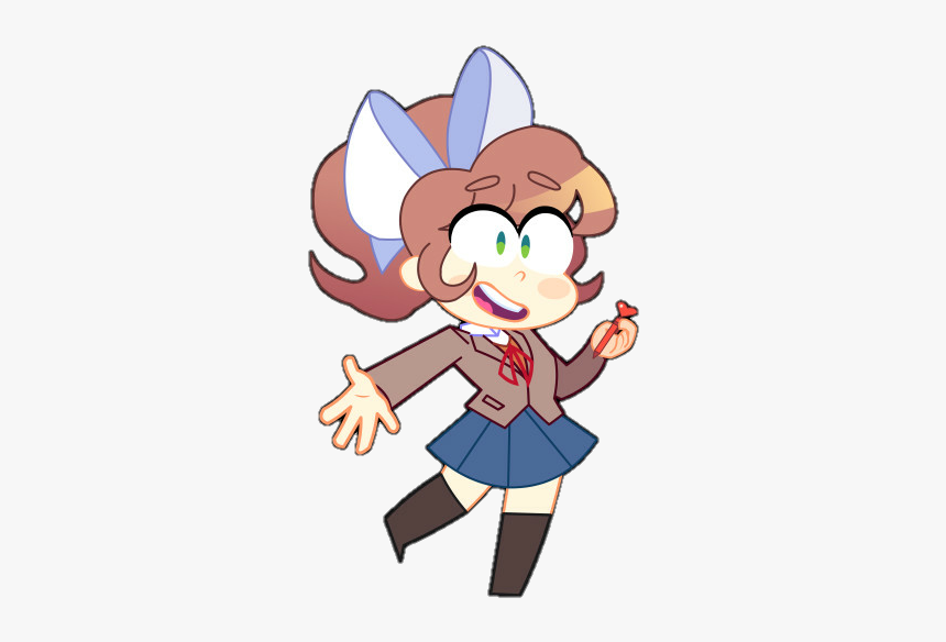 Ddlc Cowgirl Monika, HD Png Download