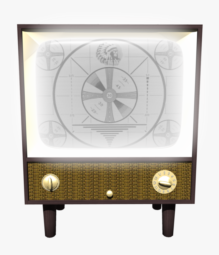 Mr Whiskers Glow Old Tv - 1950 Tv Png, Transparent Png