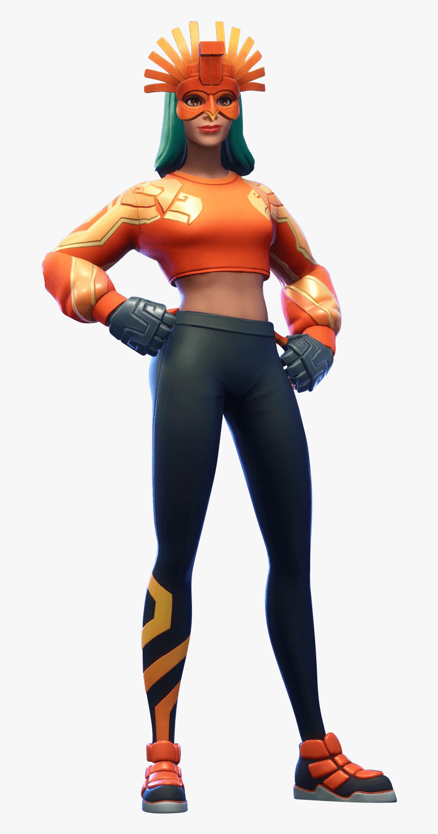 Transparent Green Lantern Mask Png - Fortnite Sunbird Png, Png Download
