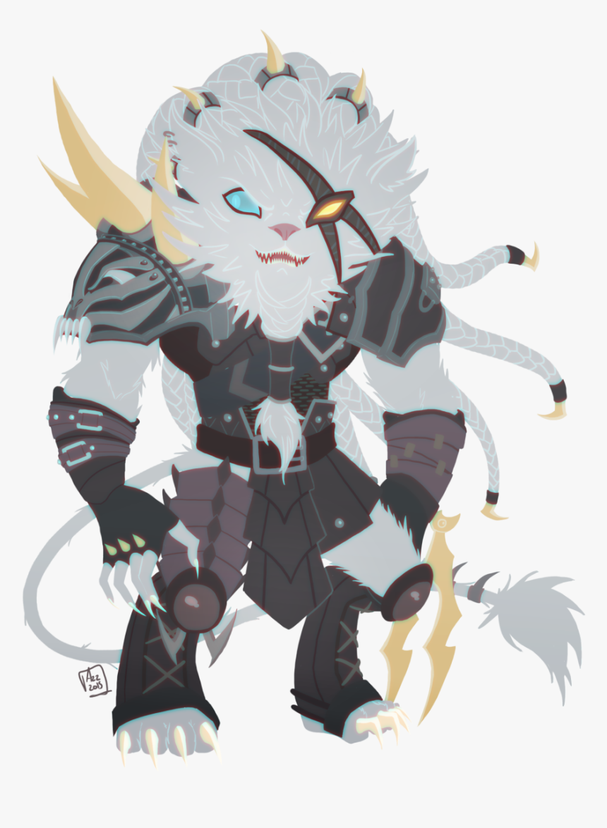 “tiny Fat Cheebie Rengar I Drew For A Friend Who Bought - Action Figure, HD Png Download