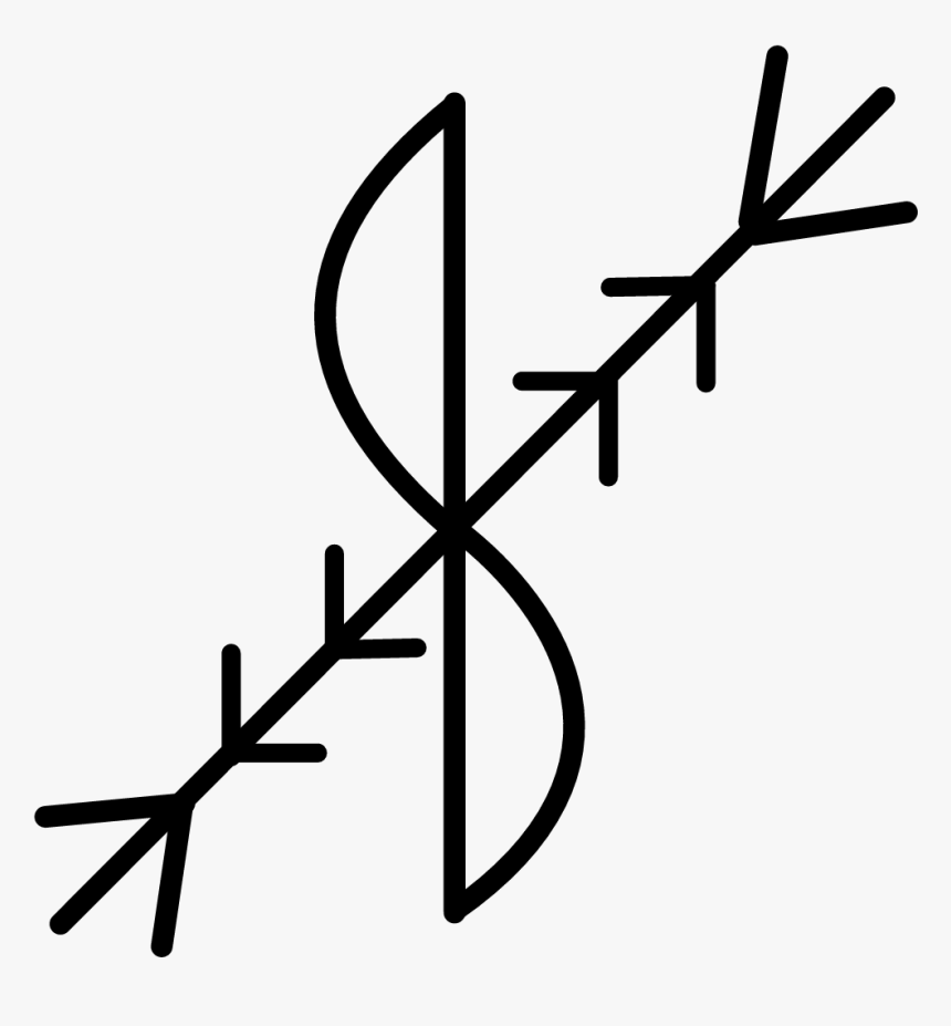 Confidence And Charisma A Little Sigil I Drew While - Signe Confiance En Soi, HD Png Download