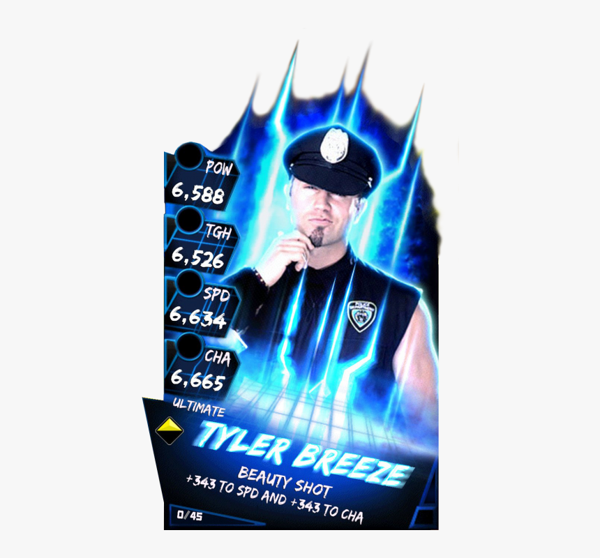 Tylerbreeze S3 13 Ultimate Zombie Supercard Tylerbreeze - Lana Wwe Cards, HD Png Download