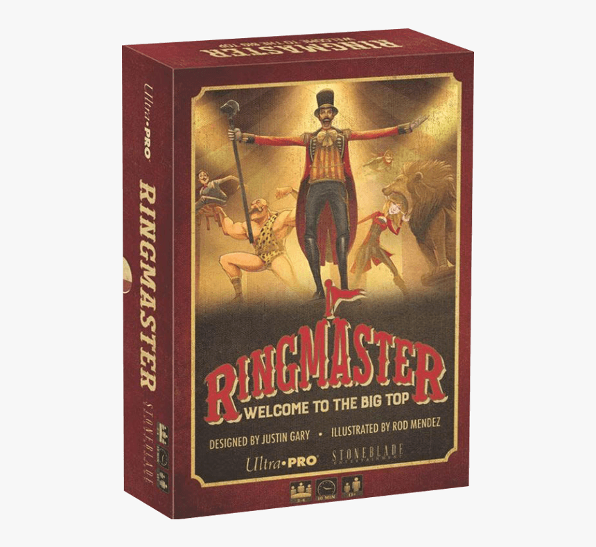 Ringmaster Welcome To The Big Top Board Game, HD Png Download