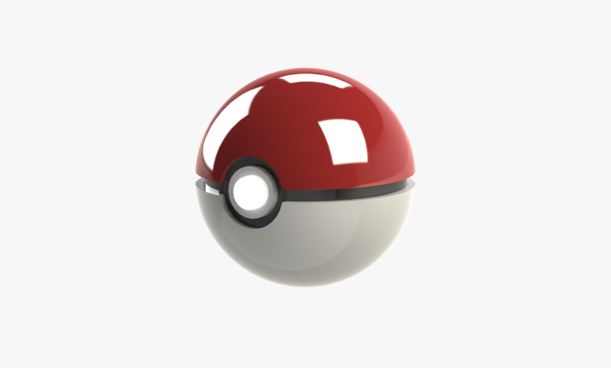 Покебол Png - Transparent Pokeball Render, Png Download