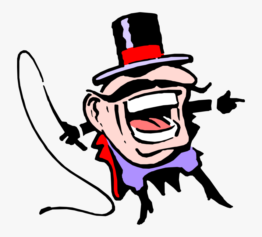 Master Of Ceremonies Cracks - Lion Master Cartoon, HD Png Download