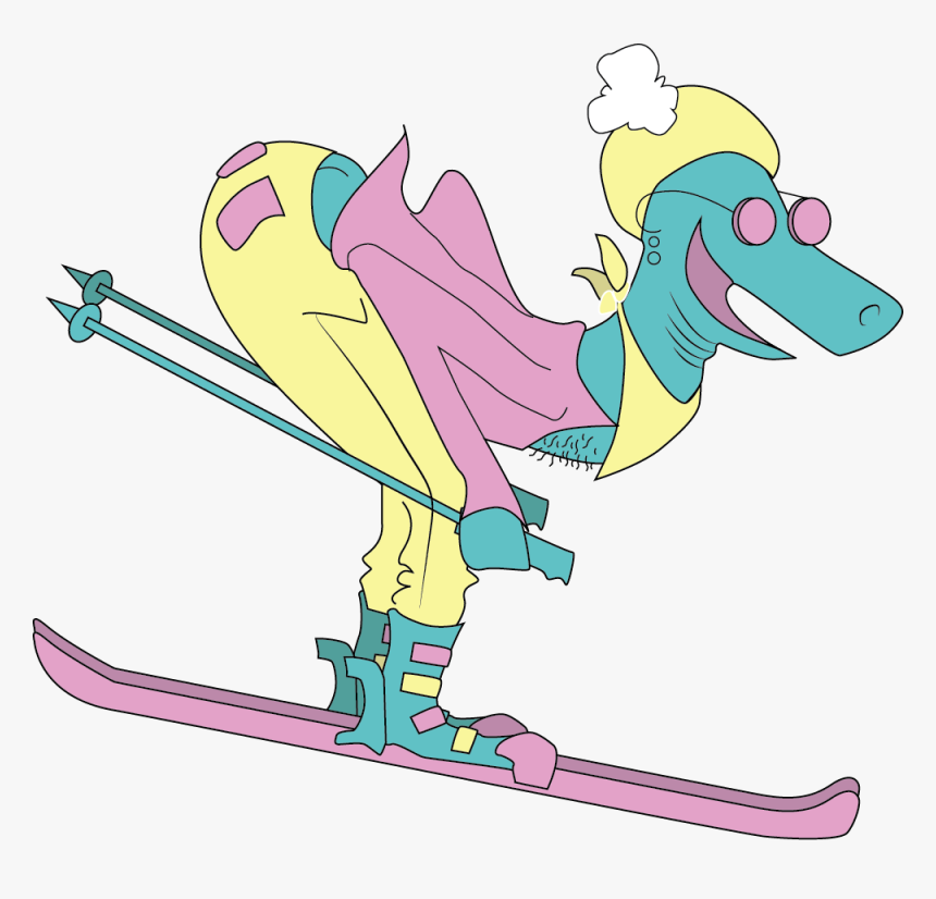 Skier Stops, HD Png Download