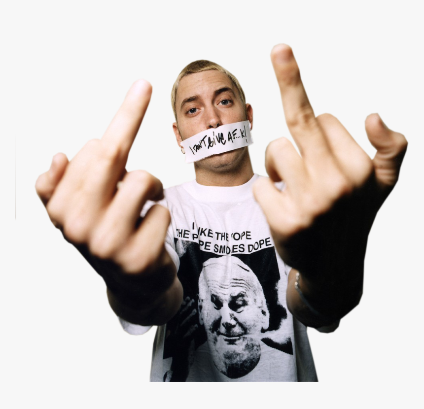 Transparent Eminem Logo Png - Slim Shady I Don T Give A Fuck, Png Download