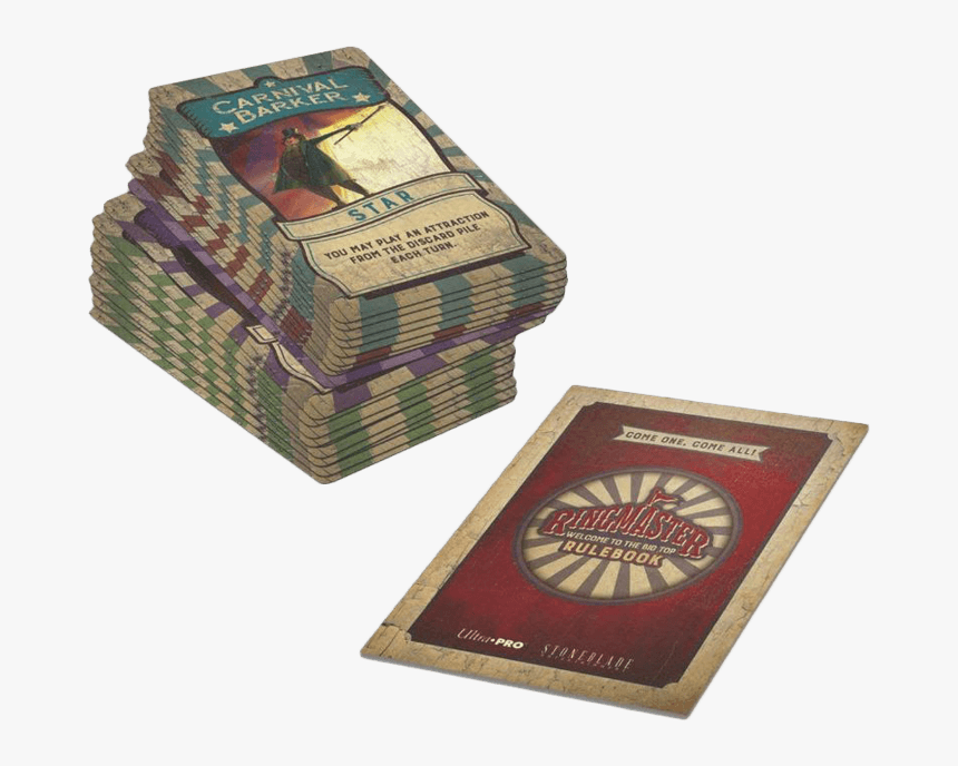 Ringmaster Welcome To The Big Top Board Game, HD Png Download