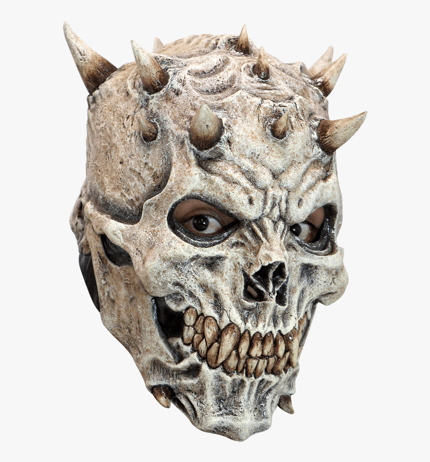 Spiked Skull Mask - Skeleton Mask, HD Png Download