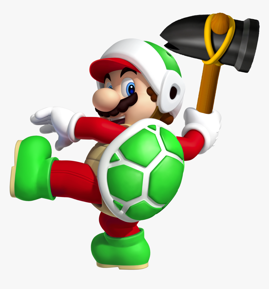 Transparent Sledge Clipart - Hammer Bro Mario Power Up, HD Png Download