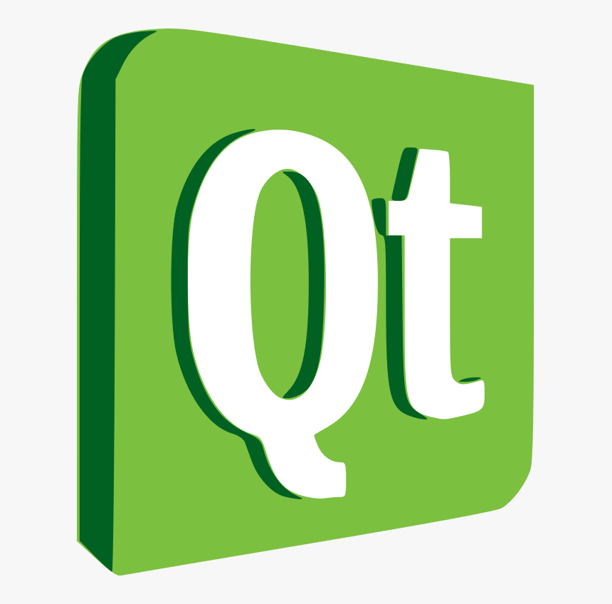Transparent Registered Symbol Png - Qt Logo Png, Png Download