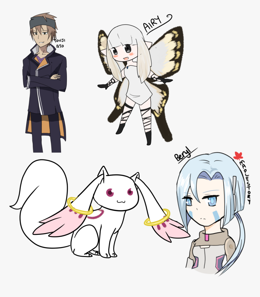 Doodles Combined From The Past Few Hours 
top Left - Cartoon, HD Png Download