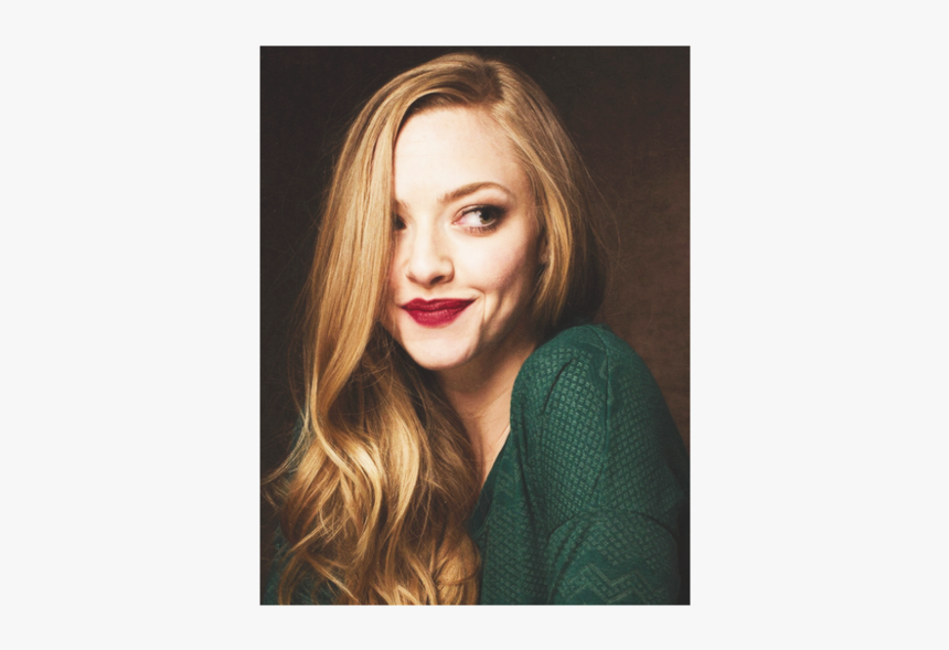 Amanda Seyfried Humans Pinterest - Amanda Seyfried Dark Lipstick, HD Png Download