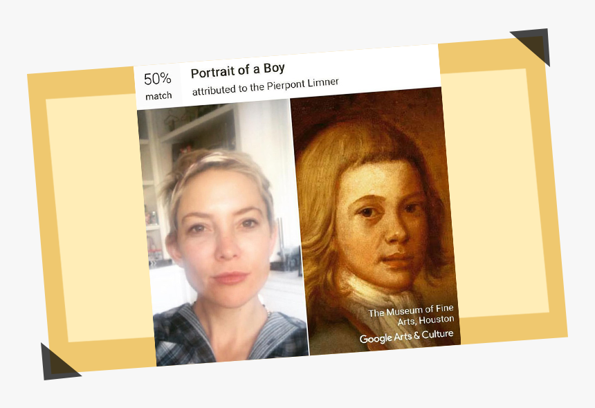 Ryan Seacrest And Sarah Silverman Match Their Selfies - Google Arts And Culture Selfies, HD Png Download