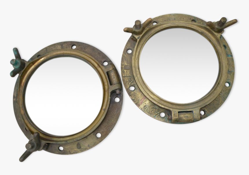 Two Large Windows Complete Old Ship - Old Ship Window, HD Png Download