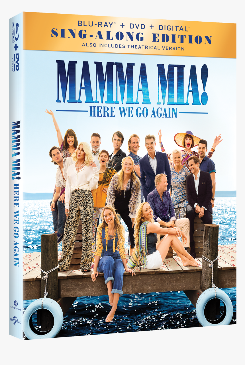 Mamma Mia 2 Dvd, HD Png Download