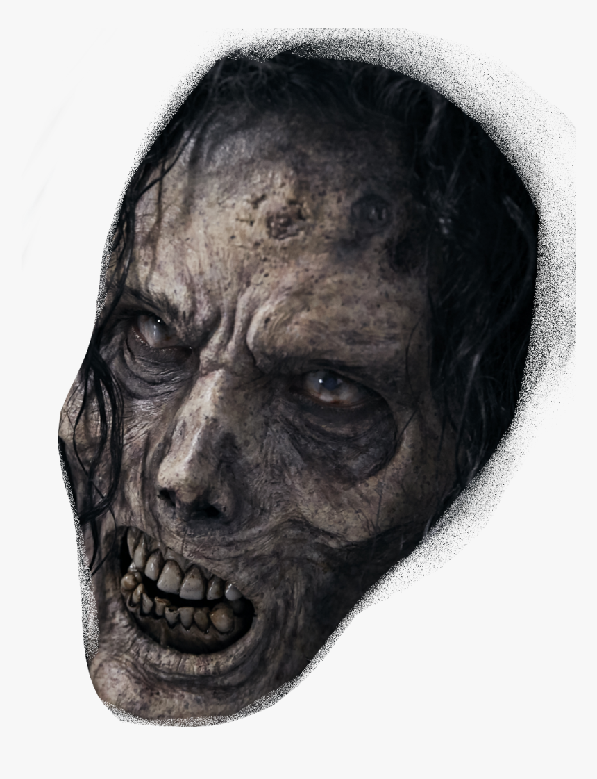 #walkingdead #walkingdeadcrossover #head #face #dead - Walking Dead Face Png, Transparent Png