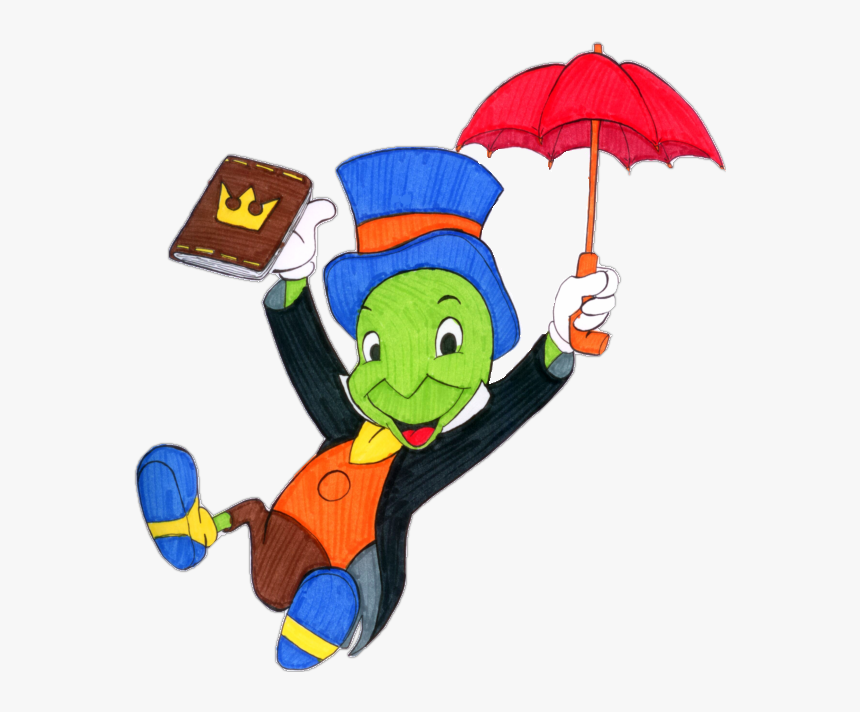 Download Jiminy Cricket Transparent Background For - Clipart Of Cricket Transparent Background, HD Png Download