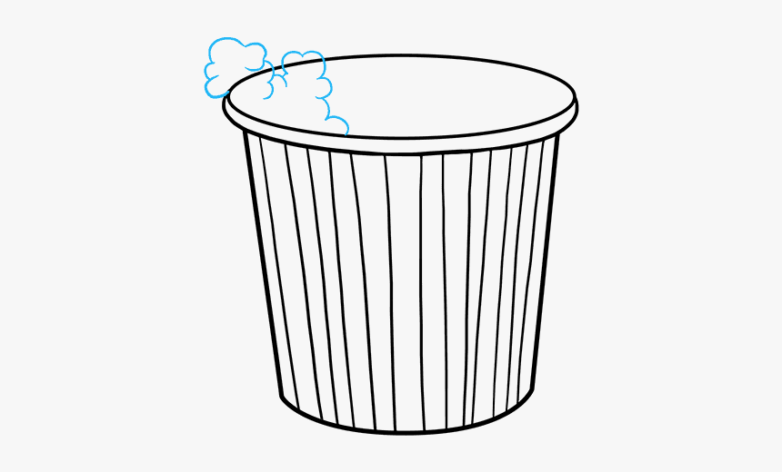 How To Draw Popcorn - Popcorn Drawing Png, Transparent Png