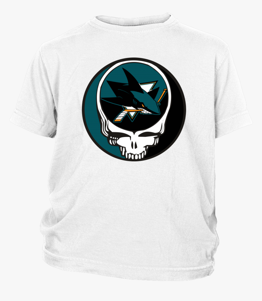 San Jose Sharks Grateful Dead Steal Your Face Hockey - Grateful Dead Steal Your Face, HD Png Download