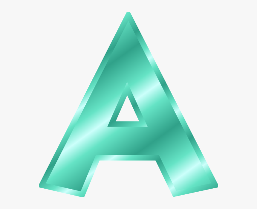 Photos Icon Letter - Gold Letter A Png, Transparent Png