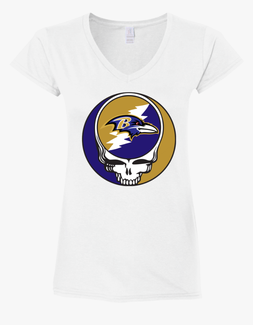 Ravens Grateful Dead Steal Your Face Ladies - Grateful Dead Steal Your Face, HD Png Download