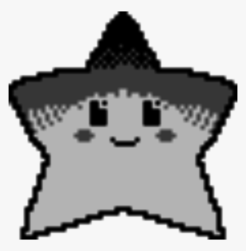 Pixel Star Black - Emblem, HD Png Download