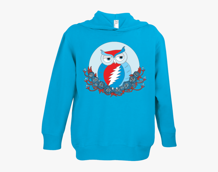 Grateful Dead Owl Toddler Hoodie - Sweatshirt, HD Png Download