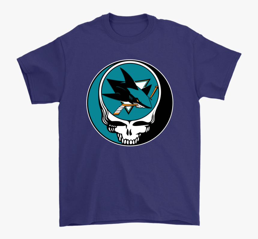 Nhl Team San Jose Sharks X Grateful Dead Logo Band - Mickey Mouse Slipknot T Shirt, HD Png Download