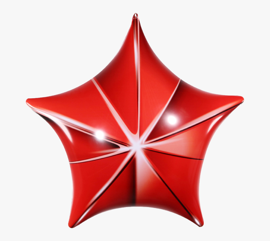 Permashape Red 3d Star Kit - Balloon, HD Png Download