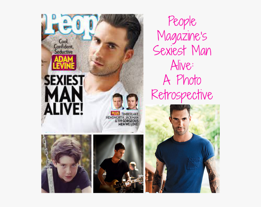 Adam Levine Is People Magazine S Sexiest Man Alive - Sexiest Man Alive 2017 List, HD Png Download