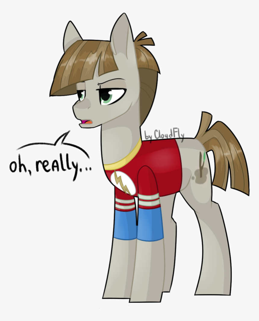 Cloud-fly, Clothes, Mudbriar, Pony, Safe, Sheldon Cooper, - Cartoon, HD Png Download