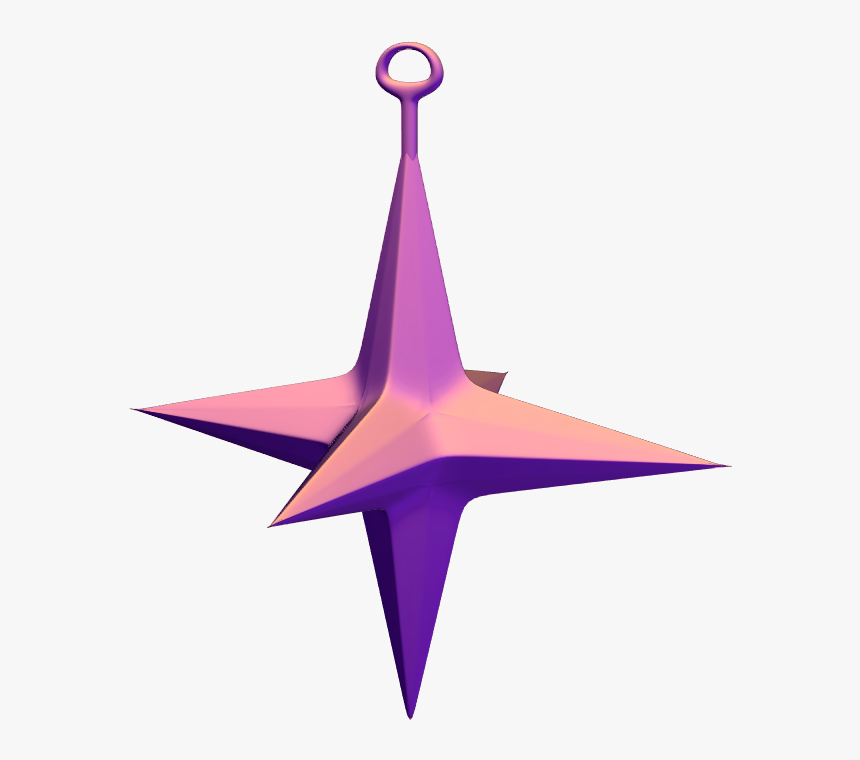3d Star Bauble - Illustration, HD Png Download