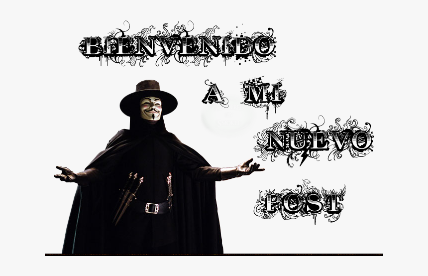 V For Vendetta Transparent, HD Png Download