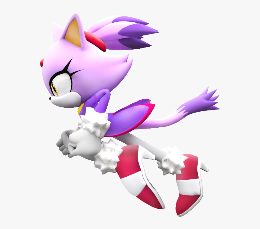 Blaze The Cat Png -png Pack - Blaze The Cat Render, Transparent Png