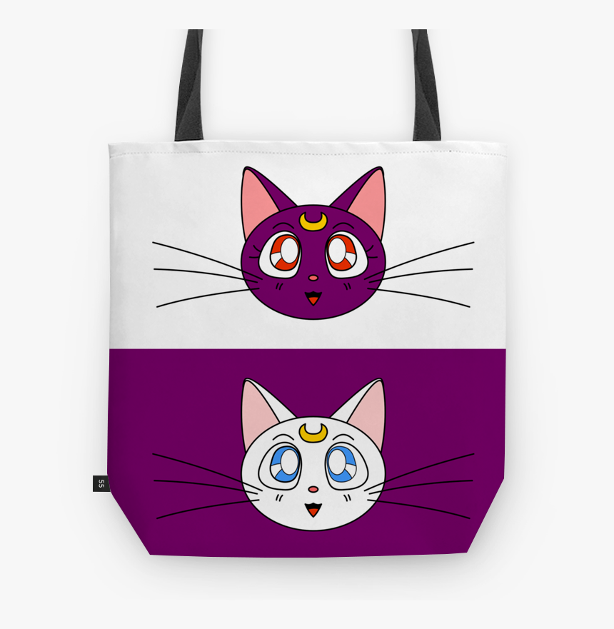 Bolsa Luna & Artemis De Melina Bassolina - Luna And Artemis, HD Png Download